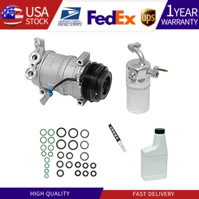 Kit de compresor de aire acondicionado, secador, sellado rápido, tubo y aceite para Chevrolet Avalanche 1500 Foto 1 de 4