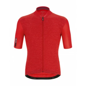 MAGLIA A MANICHE CORTE ROSSA SANTINI MODELLO COLORE PURO - Foto 1 di 1