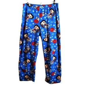 Betty Boop & Coke Coca Cola Pajama Bottoms Lounge Pants Women’s Size M (8-10) - Picture 1 of 8