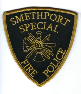 Smethport (McKean County) PA Pennsylvania Special Fire Police patch - NEW! - Picture 1 of 1