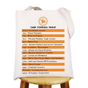 Camp Half Blood Tote Bag Camp Half Blood Gifts Percy Book Gifts Camp Half Blo... - Picture 1 of 7