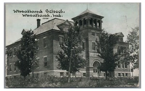 Wheatland School WHEATLAND IN Knox County Indiana Postcard 2 - Picture 1 of 2