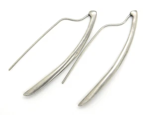 Silpada 925 Sterling Silver Long Threader Earrings - Picture 1 of 7