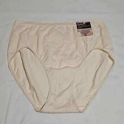 Bali Brief 803J Light Beige Size 10/11 - Image 1 of 4