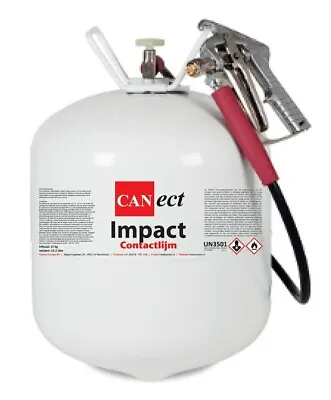 Spray Contact Adhesive Canister 22L 17Kg High Temp Glue Web Carpet Van Camper  • 139.20£