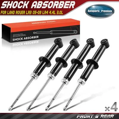 4pcs Front & Rear Shock Absorber for Land Rover LR3 2005-2009 LR4 V8 4.4L 3.0L - Image 1 of 4