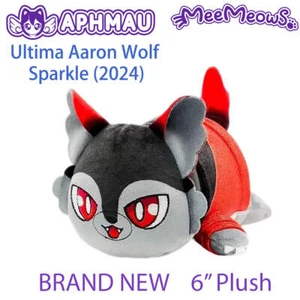 Ultima Aaron Katze - MeeMeows Aphmau Sparkle Serie 2 (NEU) 6 Zoll Plüsch - Ausgabe 2024 - Bild 1 von 2