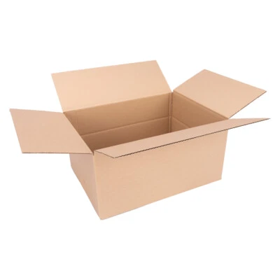 Carton pliable 400 x 300 x 200 mm carton d'expédition carton KK-90 marron exp... - Photo 1/4