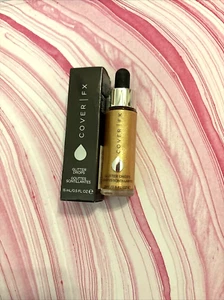 New! Cover Fx Glitter Drops NOVA Highlight Fluid Full Size .5 oz / 15 mL NIB - Picture 1 of 3