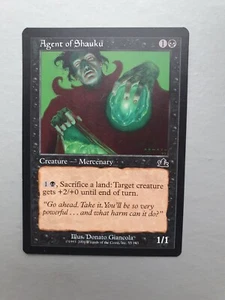 Agent of Shauku , MTG Prophecy (2000). Common Black Creature NM - Picture 1 of 2