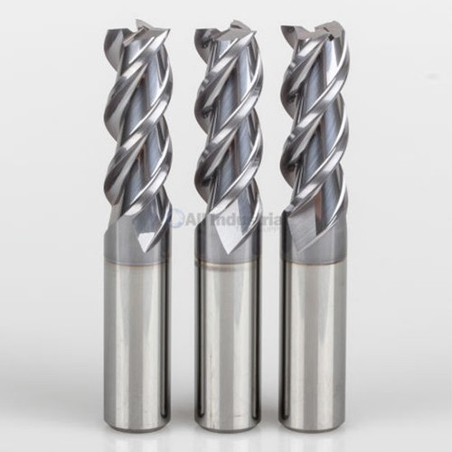 10 Pz 1/4 YG1 Alu-Power 3 Flauto Lunghezza Regolare Mulino Estremità In Carburo Per Alluminio - Foto 3