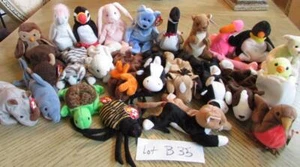 LOT OF 24  HARD TO FIND TY BEANIE BABIES  - EXC - LOT B35 - Picture 1 of 1