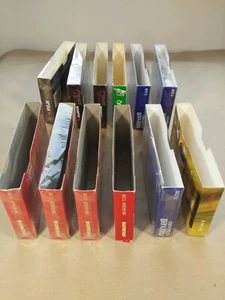 Lot of 12 EMPTY VHS Blank Tape Cardboard Sleeves - Fuji EMPTY SLEEVES - Picture 1 of 6