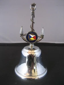 Vintage ARCADIA hand made silver metal dinner bell - Picture 1 of 8