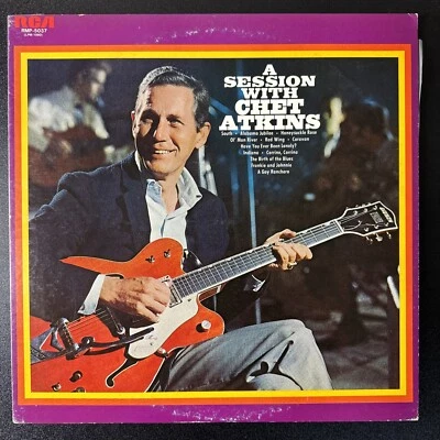 A SESSION WITH CHET ATKINS - Vinyl LP JAPAN RMP-5037 NM/EX - Image 1 of 3