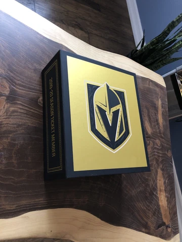 2019-2020 Vegas Golden Knights Season Ticket Holder Giftbox Cover