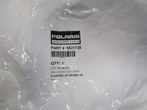 SEAL-OUTER CLUTCH COVER [FROM 8/10/2021] PART# 5521738(INDIVIDUAL) - Picture 1 of 1
