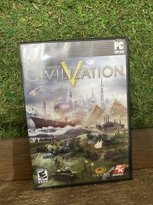 Sid Meier's Civilization V (PC Game DVD-ROM, 2010) Manual Included VTG Computer - Image 1 of 4