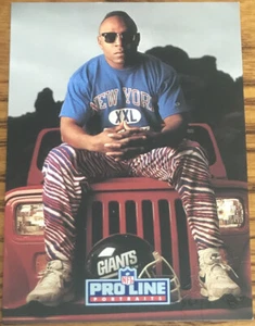 1992 Pro Line Portraits Autographs Phillippi Sparks #128 New York Giants - Picture 1 of 2