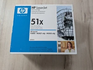 HP 51X (Q7551X) Original Tonerkassette Schwarz, Neu, Versiegelt (P3005, M3027, M3035) - Bild 1 von 4