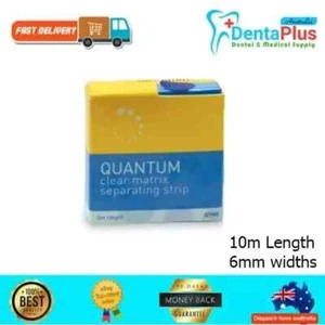 Dental Quantum Clear Matrix Separating Strips ADM (10m Length 6mm widths) #Each - Picture 1 of 1