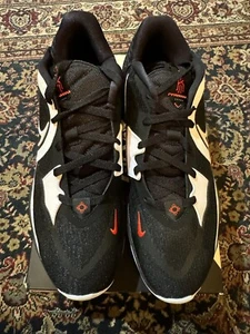 Nike Kyrie Low 5 Basketball Shoes Mens 12 Bred Black White Red DJ6012-001 - Picture 1 of 5