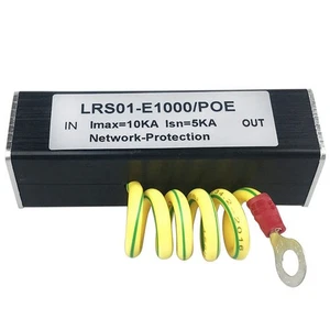 100/1000M POE IP Kamera Netzwerk POE RJ45 & POE ÜBerspannung Schutz Schutz3388 - Afbeelding 1 van 8