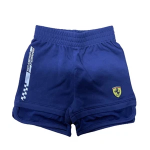 Pantalone Bermuda Scuderia Ferrari Neonato Ragazzo Blu Taglia 9/12 M - Foto 1 di 4