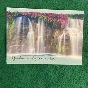 CLOSEOUT-Birthday Greeting Card “You Deserve A Day To Remember…” - Picture 1 of 4