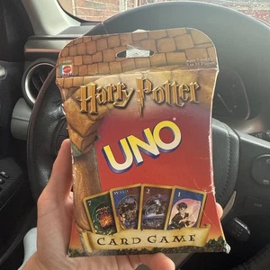 Mattel Harry Potter UNO Gioco di Carte Mattel 2000 Confezione Sigillata Danni - Foto 1 di 7