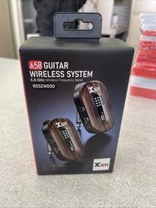 Sistema inalámbrico para guitarra XVive A58 5,8 GHz, palo de rosa - Imagen 1 de 2