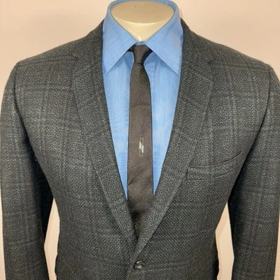 Traje Chaqueta De Colección Phoenix Abrigo Deportivo Blazer de Lana Años 50 60 Cuadros Atómicos Para Hombres 42 Foto 1 de 4