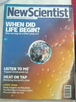 New Scientist Magazine FEBRUARY 2003 Vol 177, No  2383 - Image 1 of 3