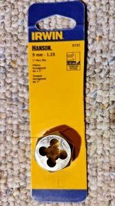 Irwin Hanson Sechskant Schneideisen 9737 - 9 mm - 1,25 Irwin Hanson High Carbon Stahl - Bild 1 von 2
