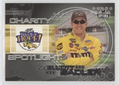 2004 Press Pass Optima Charity Spotlight Elliott Sadler #65 - Image 1 of 2