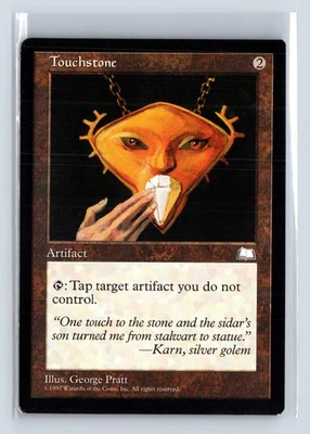 (2x) TOUCHSTONE – MTG Magic the Gathering Card – Weatherlight – Uncommon - Image 1 of 4