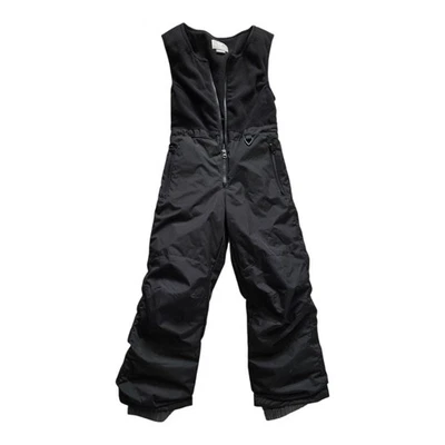 Babero de nieve negro White Sierra Kids ~ Pantalones de esquí snowboard ~ Aislados ~ Talla 6 Foto 1 de 4