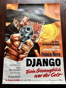 Django Sein Gesangbuch war der.. Kinoplakat Poster A0, GEROLLT, 84x119cm, Fulci - Bild 1 von 3