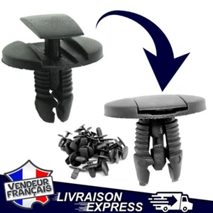 20 CLIPS FIXATION PANNEAU ROUE PARE CHOC BOUE PEUGEOT 207 (20x1808+20x1809) - Foto 1 di 1