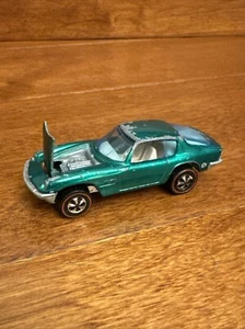 Vintage Hot Wheels Redline Diecast MASERATI MISTRAL Green 1969 Mattel Hong Kong - Picture 1 of 14