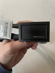 Perry Ellis Herren Wende Kunstleder Gürtelschnalle Schwarz & Dunkelbraun Gr. 36-40 - Bild 1 von 8