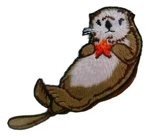 Parche animal bordado Little Critterz nutria marina LCPA251242 - Imagen 1 de 5