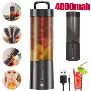 Tragbarer Mini Mixer Standmixer Elektrischer Smoothie Maker Blender Shaker Akku - Bild 1 von 23
