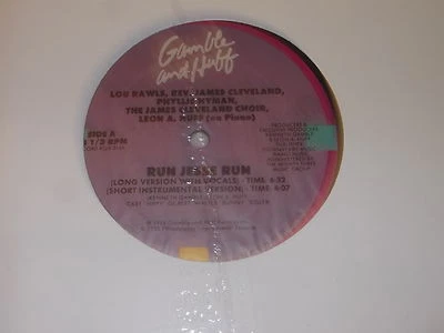 Lou Rawls, Rev. James Cleveland, Phyllis Hyman - Run Jesse Run SEALED 12" - Image 1 of 2