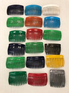 18 PETTININI FIANCHINI CAPELLI FERMAGLI PINZE MOLLETTE ELASTICI VINTAGE CM 5-7 - Picture 1 of 1