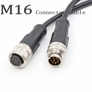 M16 Sensor Connector Cable 1M 8PIn Straight Male to Female Cable 0.5M - Picture 1 of 1