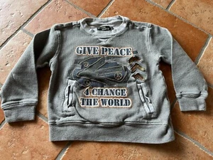 Energie Pulli Gr. 104 Peace - Bild 1 von 2