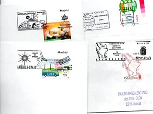 4 SOBRES PRIMER DIA DE CIRCULACION - Imagen 1 de 1