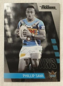 2019 NRL Traders PS048 - Phillip Sami Gold Coast Titans - Picture 1 of 2