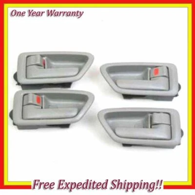 Juego de 4 manijas de puerta interior izquierda + derecha para 97 98 99-01 Toyota Camry Sage DS18 Foto 1 de 4